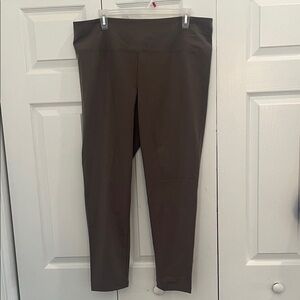 Women with Control Brown Straight Leg Pants